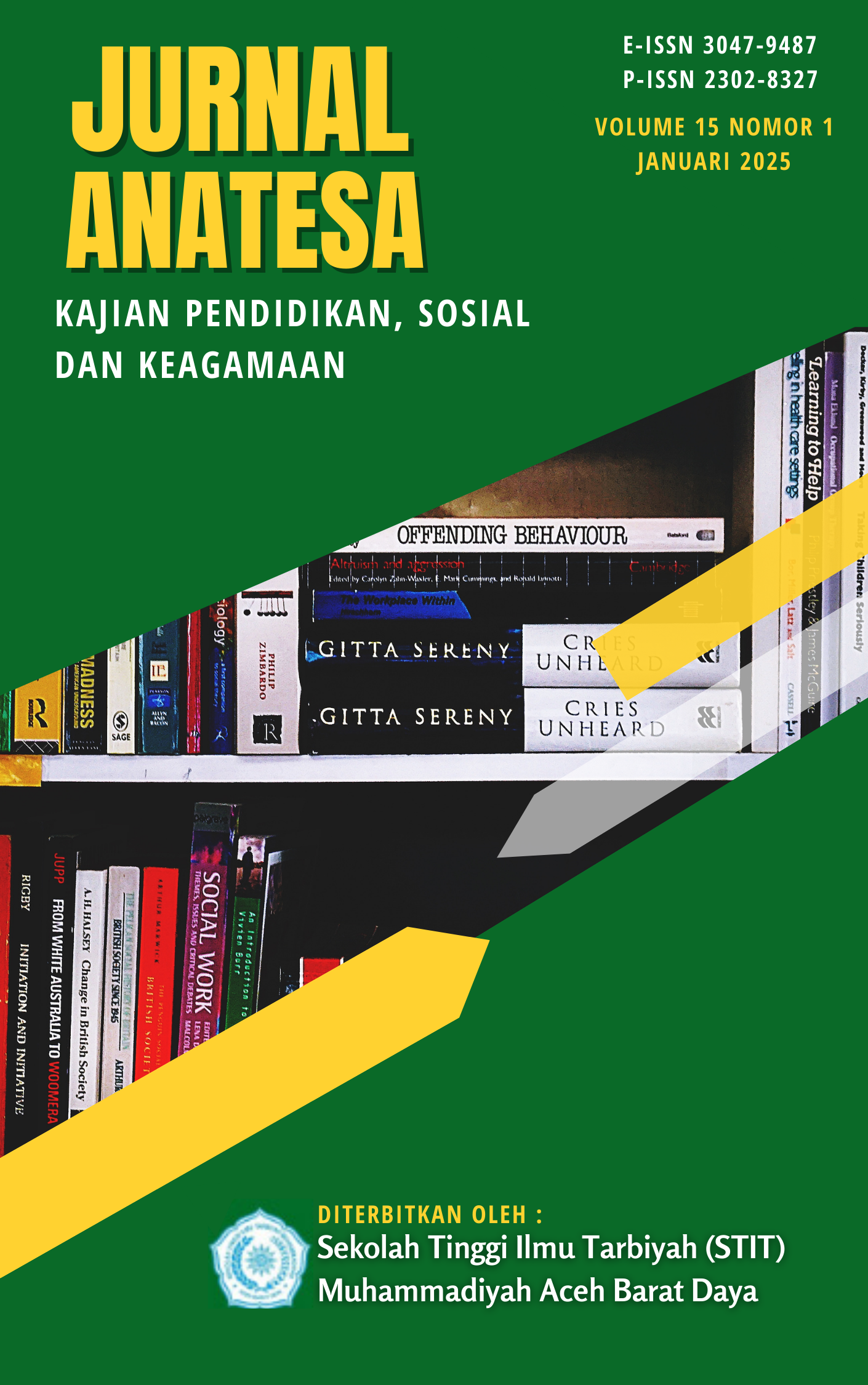 					View Vol. 15 No. 1 (2025): Kajian Pendidikan, Sosial dan Keagamaan
				